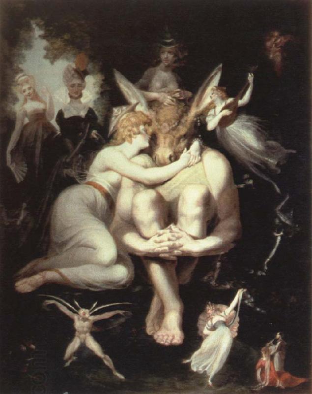Henry Fuseli titania awakes,surrounded by attendant fairies China oil painting art